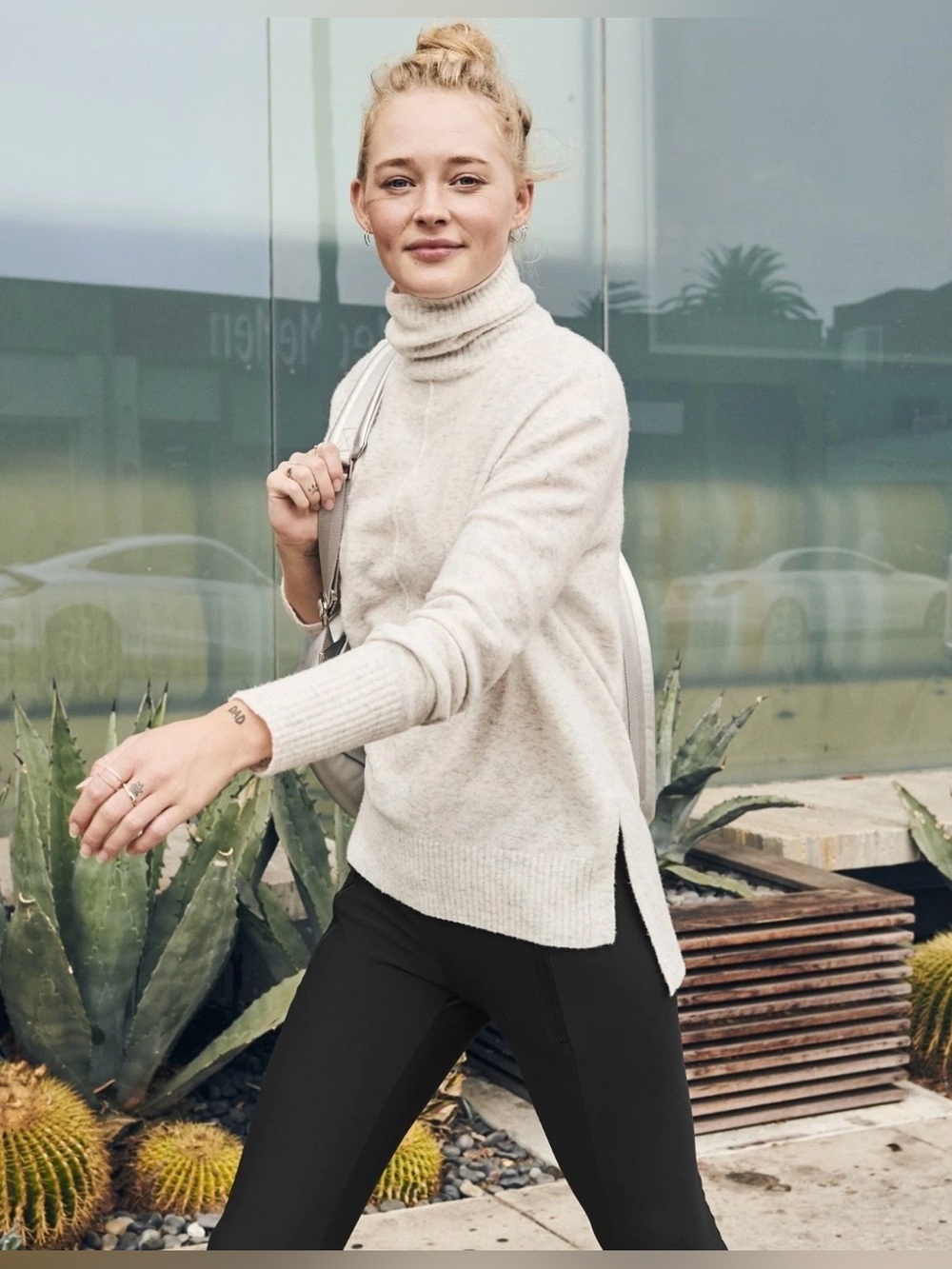 Athleta Transit Pullover
Turtleneck Sweater